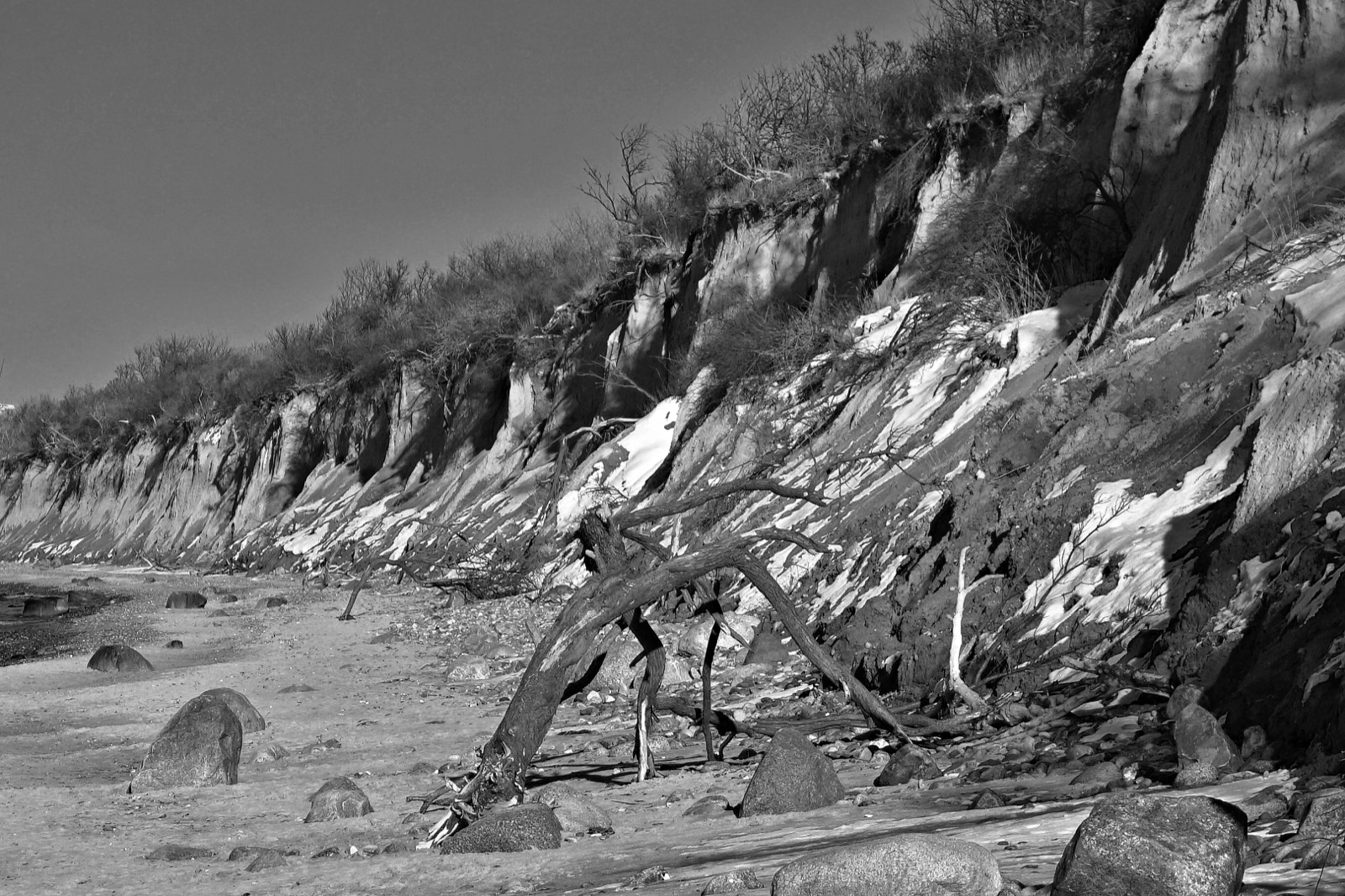 Kliffküste bei Nienhagen mit Blick über die Ostsee